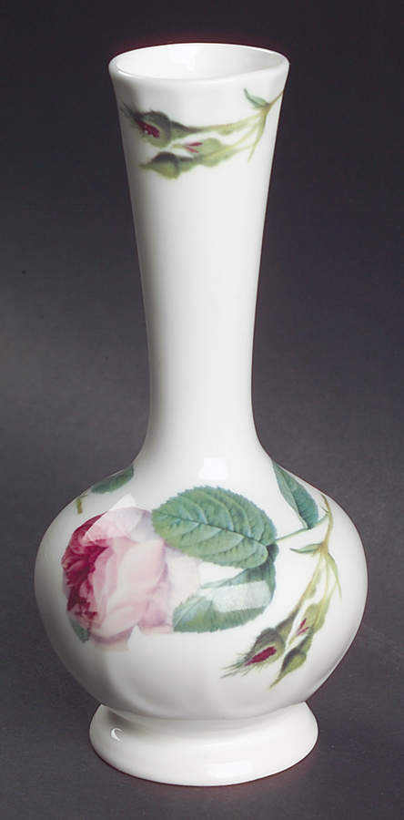 Redoute Roses 6" Bud Vase by Roy Kirkham-1