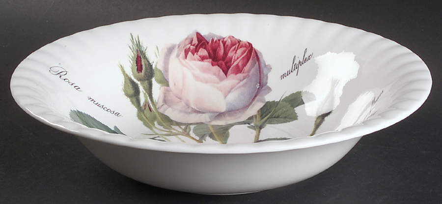 Redoute Roses 10" Large Salad Serving Bowl by Roy Kirkham-1
