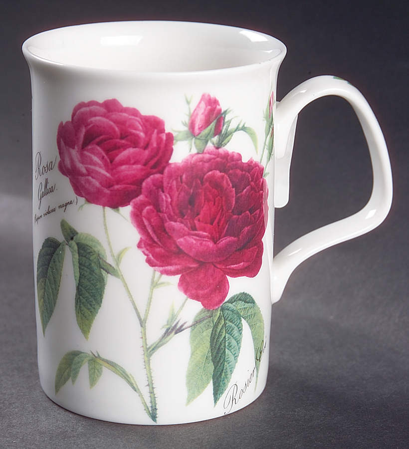 Redoute Roses Lancaster Mug by Roy Kirkham-1