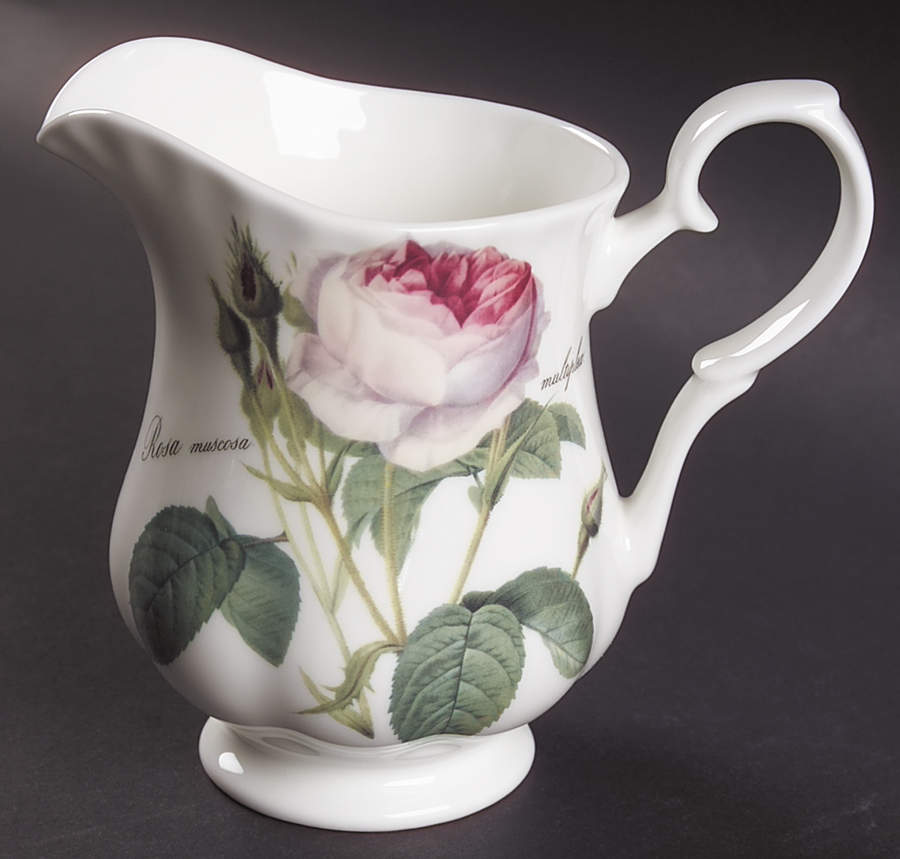 Redoute Roses 16 Oz Milk Jug by Roy Kirkham-1