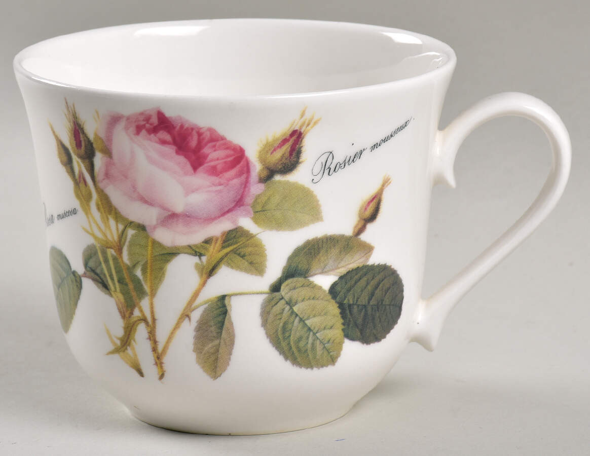 Redoute Roses Breakfast Cup by Roy Kirkham-1