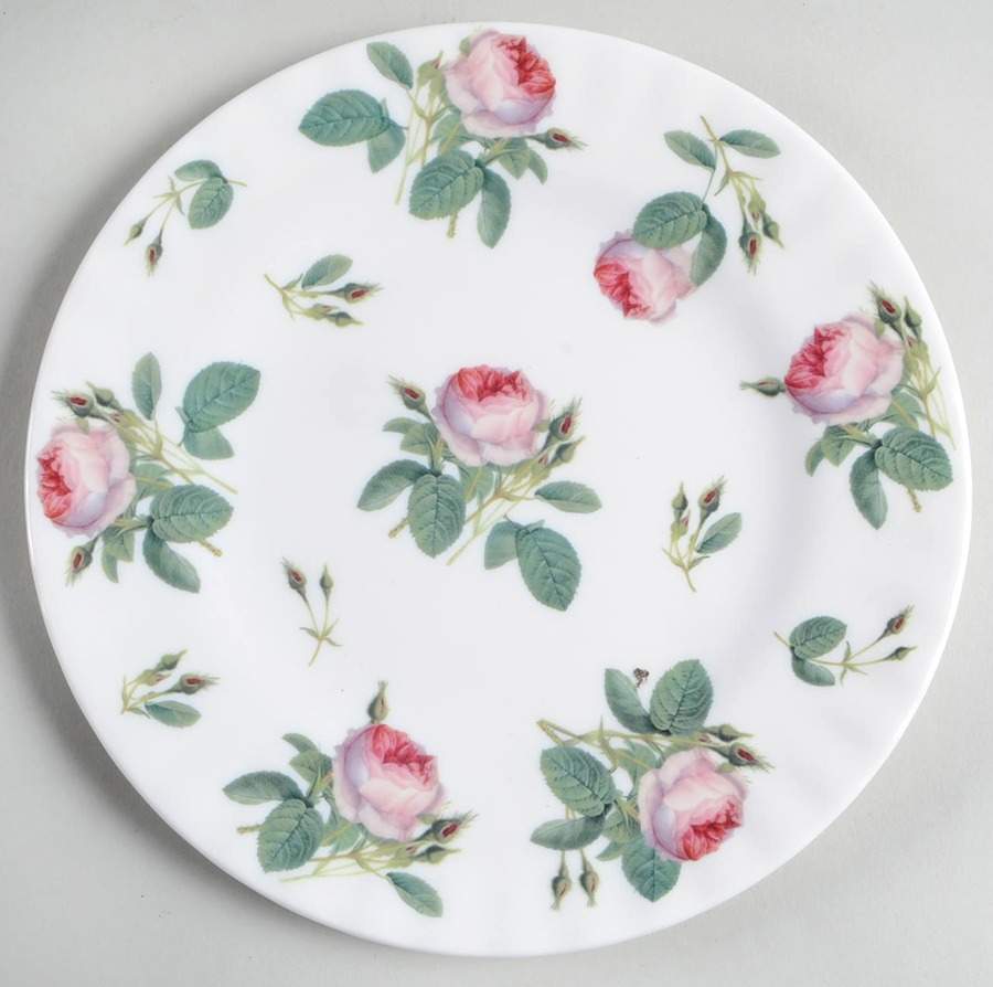 Redoute Roses Salad Plate by Roy Kirkham-1