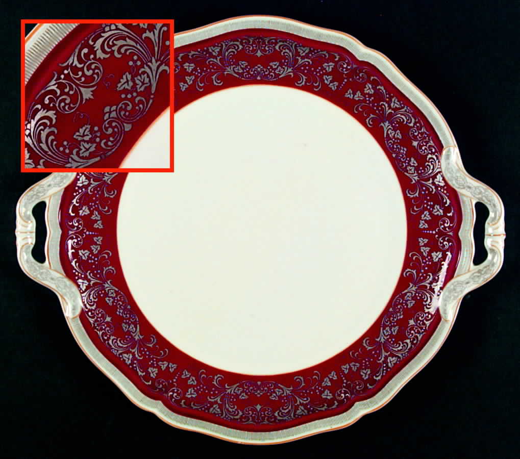 R968 Handled Cake Plate by Rosenthal - Continental-1