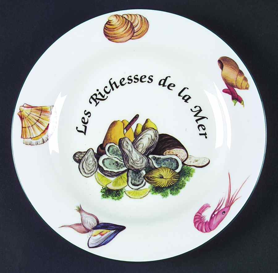 Les Richesses De La Mer Salad Plate by Royal Vale-1
