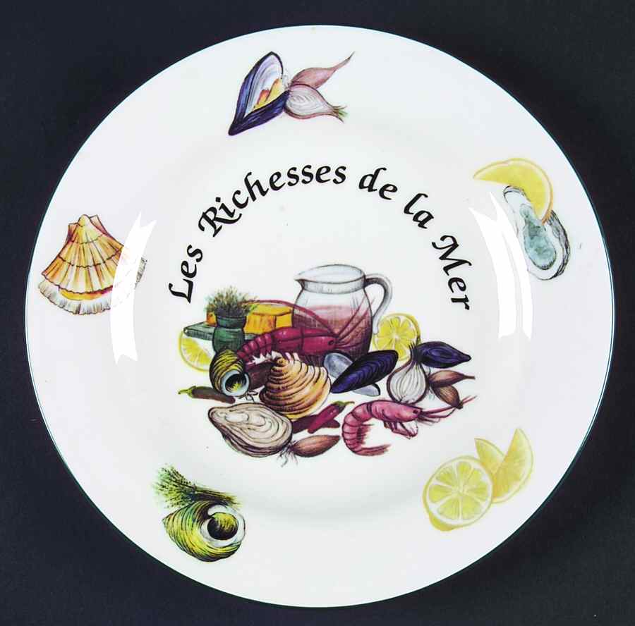 Les Richesses De La Mer Salad Plate by Royal Vale-1