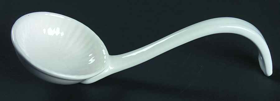 Originals Figural Tureen Ladle by Royal Creamware-1