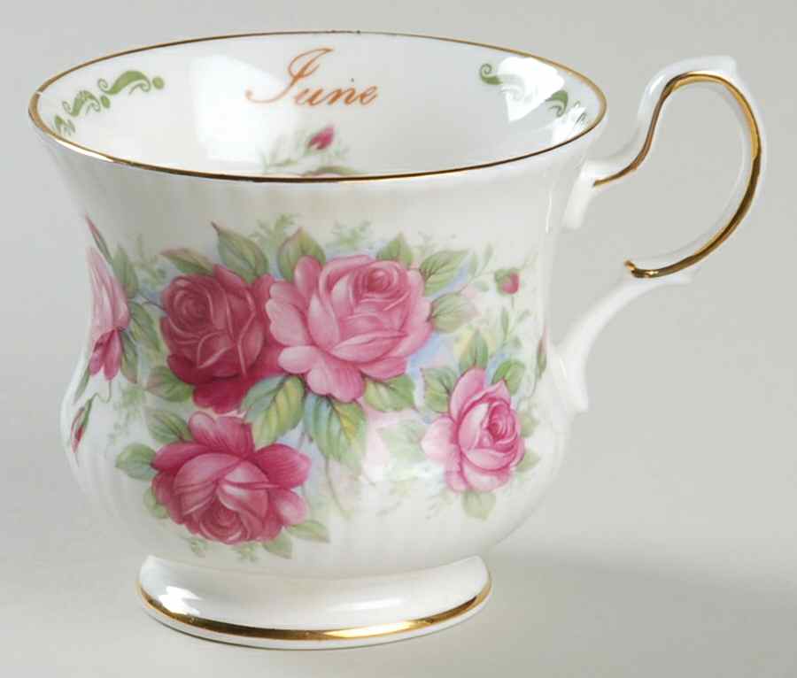 June Rose Footed Cup by Rosina-Queens-1