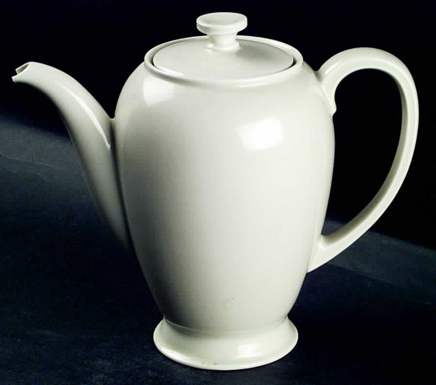 Winifred Cream Coffee Pot & Lid by Rosenthal - Continental-1