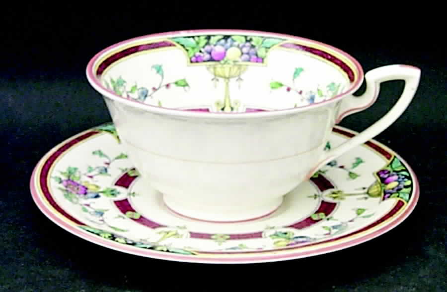 Orlando Footed Cup & Saucer Set by Royal Worcester-1