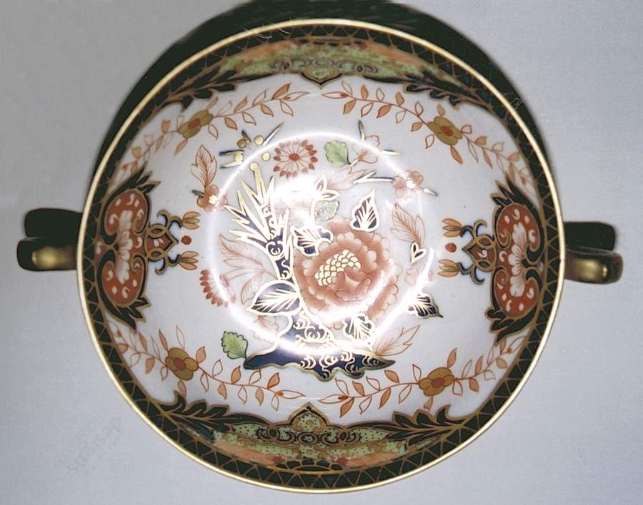 8145 Footed Cream Soup Bowl by Royal Crown Derby-1