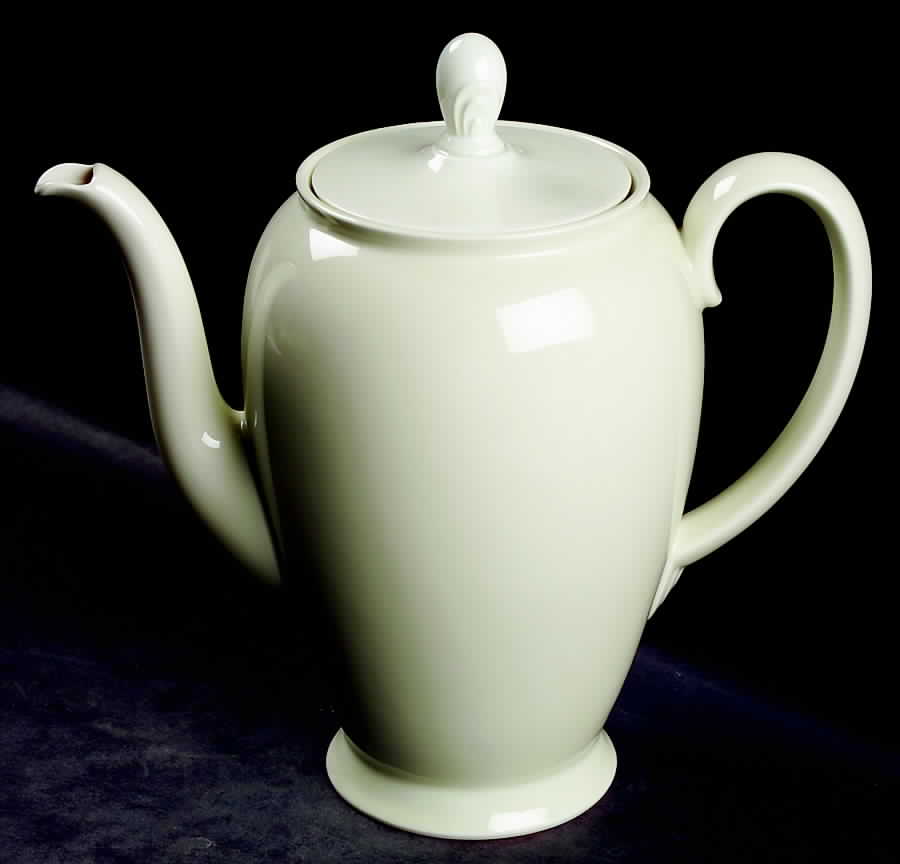 Aida (Cream) Coffee Pot & Lid by Rosenthal - Continental-1