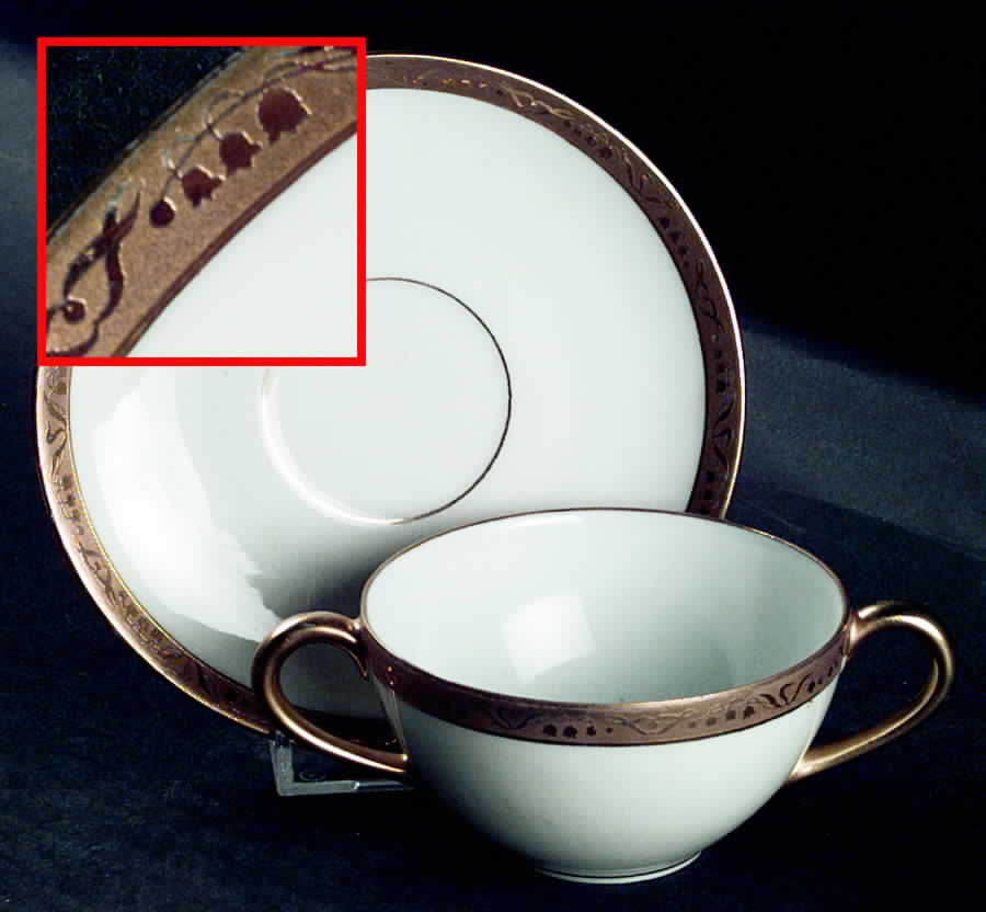 ROB237 Flat Bouillon Cup & Saucer by Royal Bayreuth-1