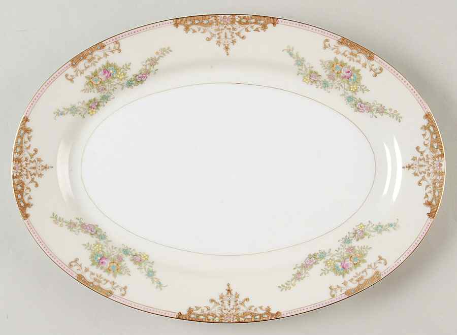 REG14 12" Oval Serving Platter by Regal (Japan)-1