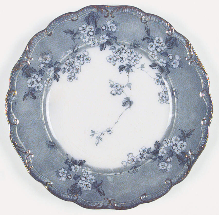 Lugano (Blue Green) Dinner Plate by Ridgway (Ridgways)-1