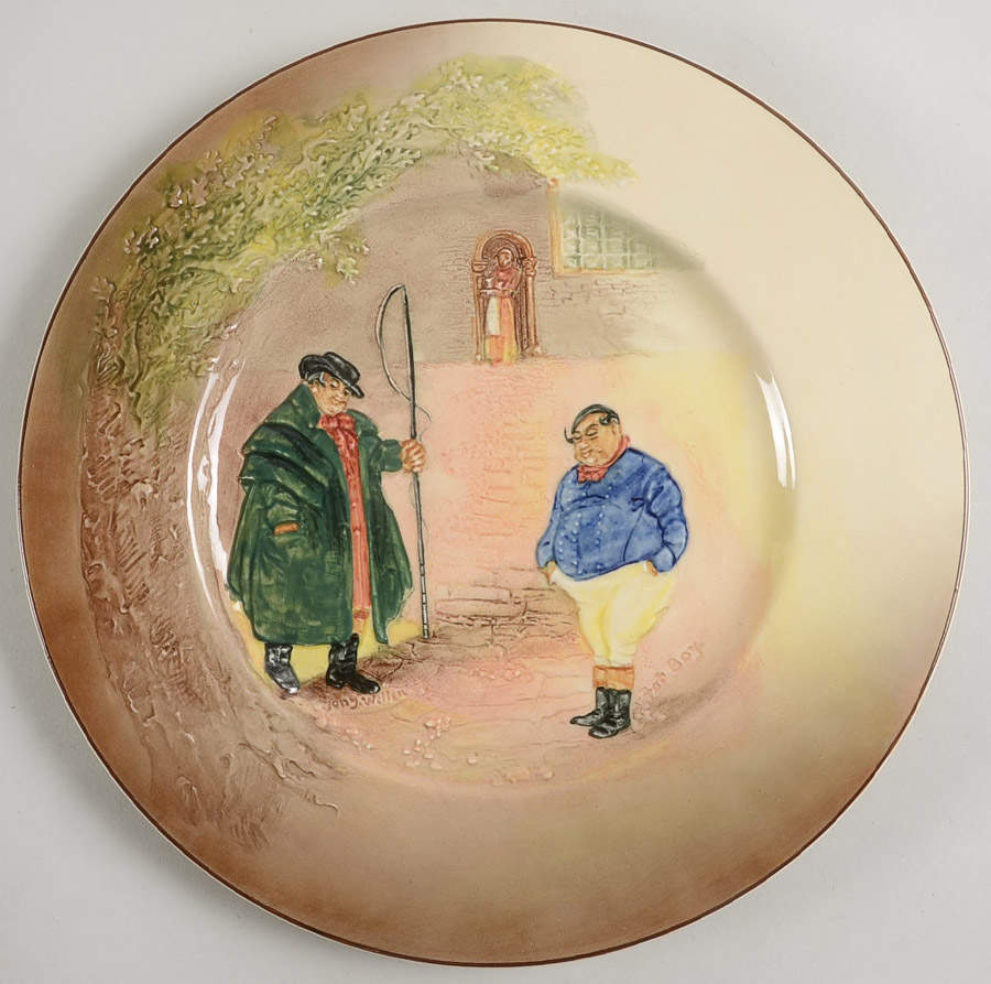 Dickens E Dinner Plate by Royal Doulton-1