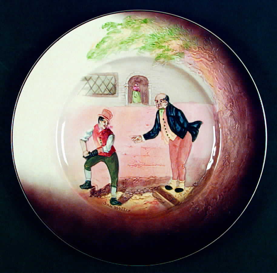 Dickens E Dinner Plate by Royal Doulton-1