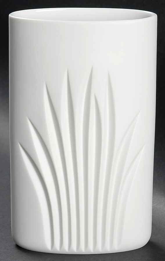 Foliage White 7" Vase by Rosenthal - Continental-1