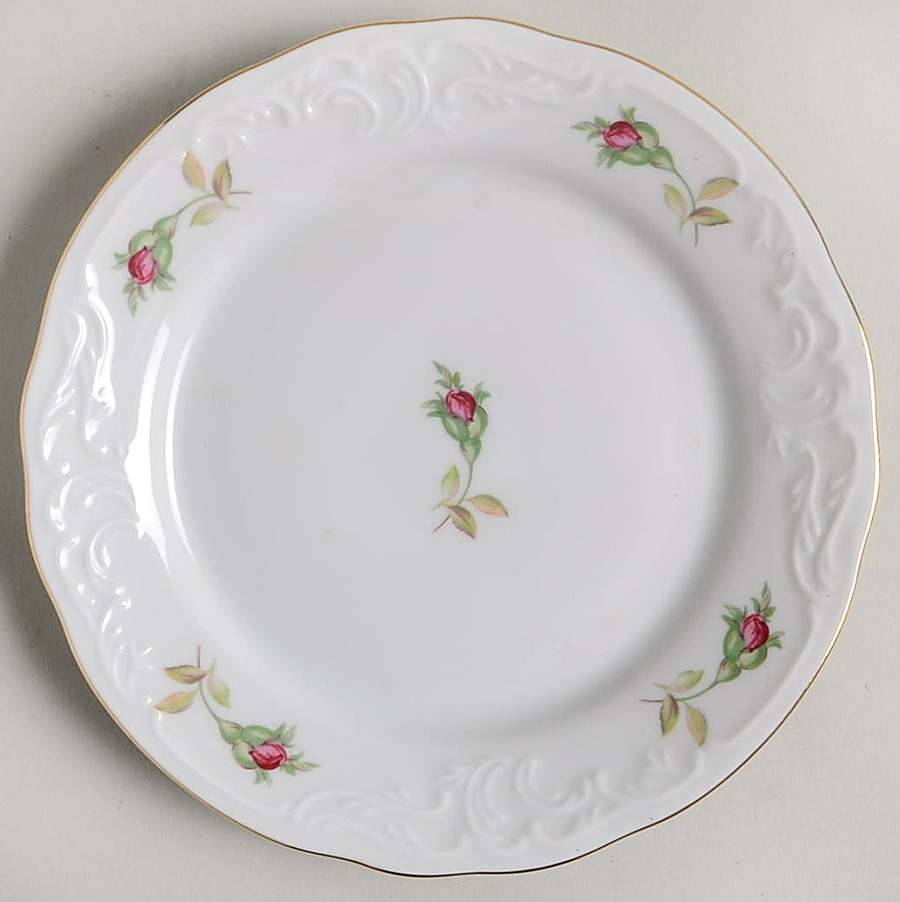 Regal Pansy Bread & Butter Plate by Royal Kent (Poland)-1