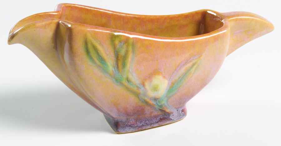 Wincraft Apricot (Tan) Open Sugar Bowl by Roseville-1