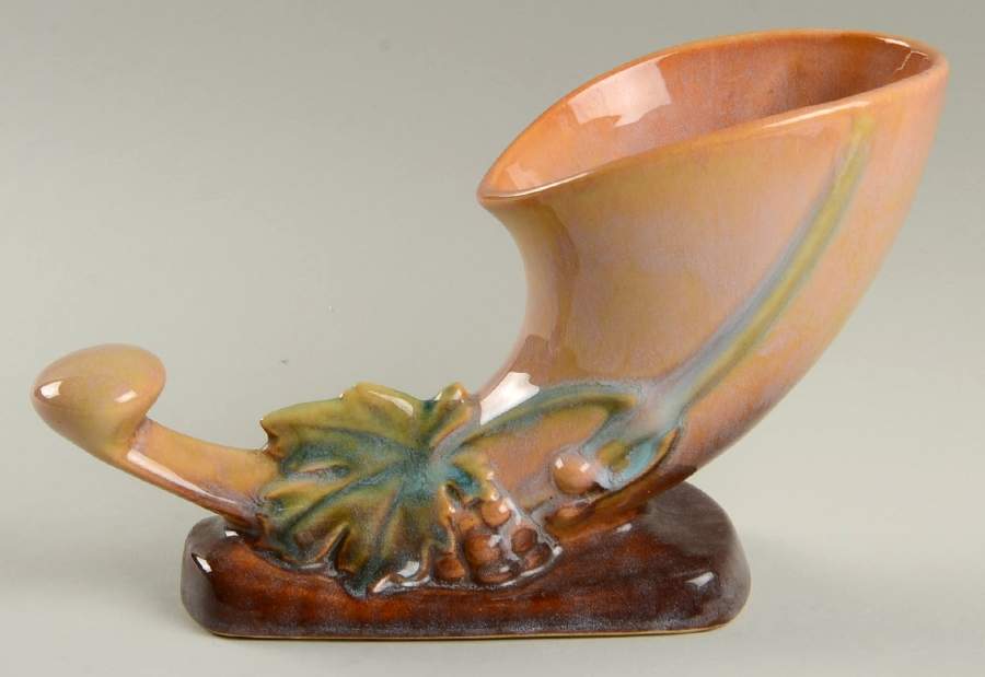 Wincraft Apricot (Tan) 8" Cornucopia by Roseville-1