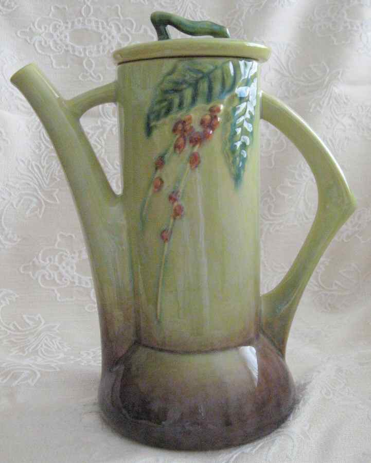 Wincraft Chartreuse Coffee Pot & Lid by Roseville-1