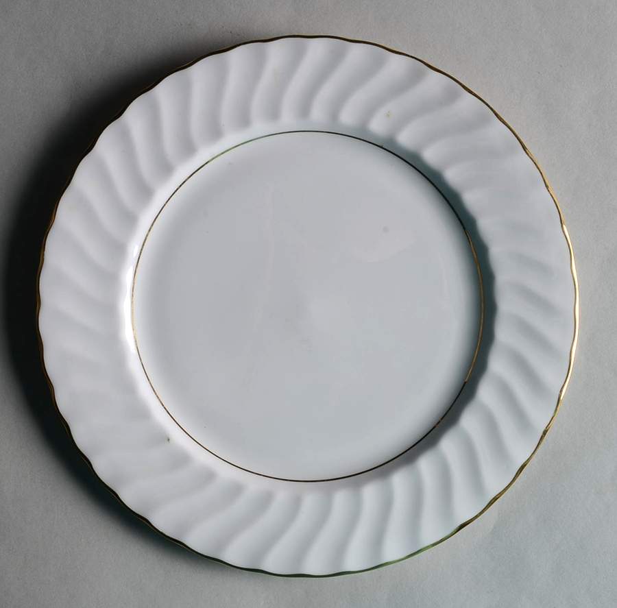 Cascade Gold Salad Plate by Royal Limoges-1