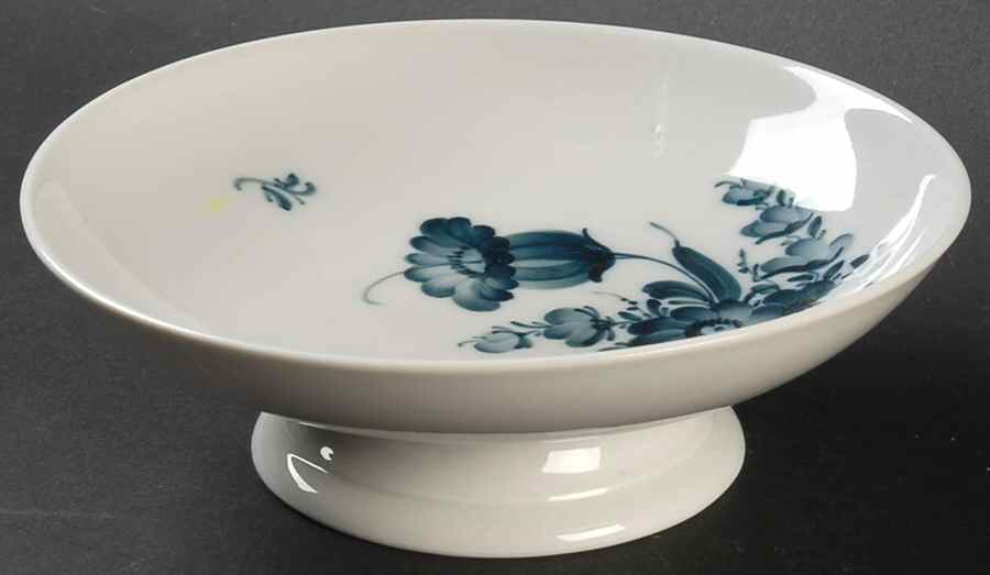 Blue Bouquet Round Compote (Height X Width) by Royal Copenhagen-1