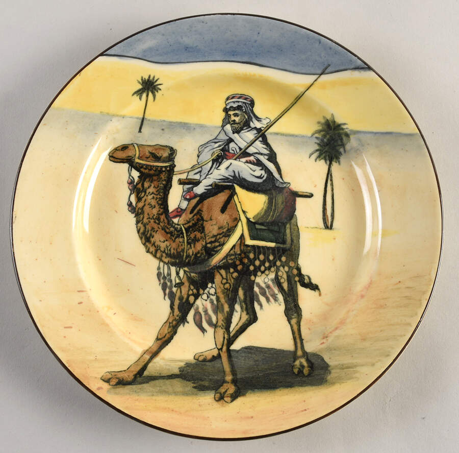 Desert Scenes Luncheon Plate by Royal Doulton-1