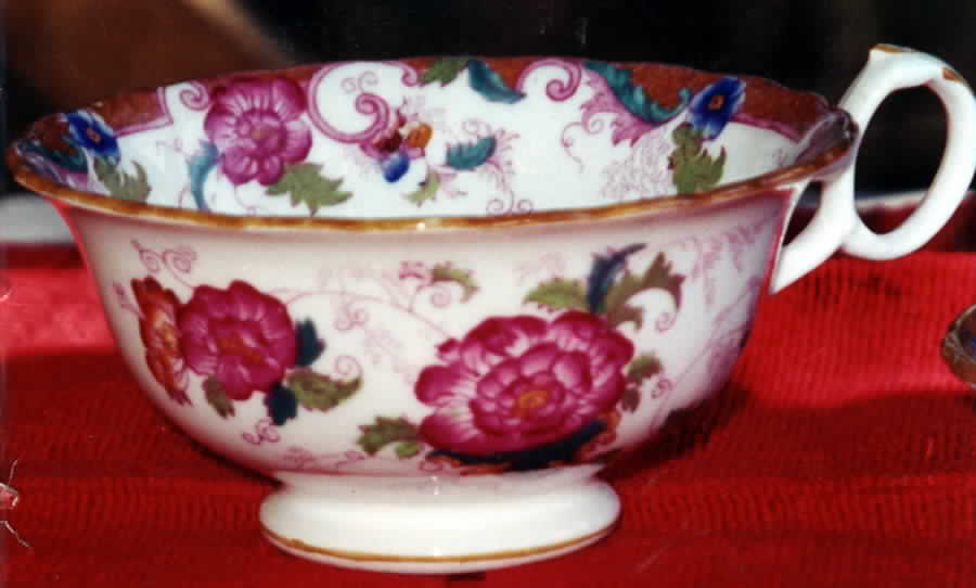 Bentick Pink Multicolor Footed Cup by Royal Cauldon-1