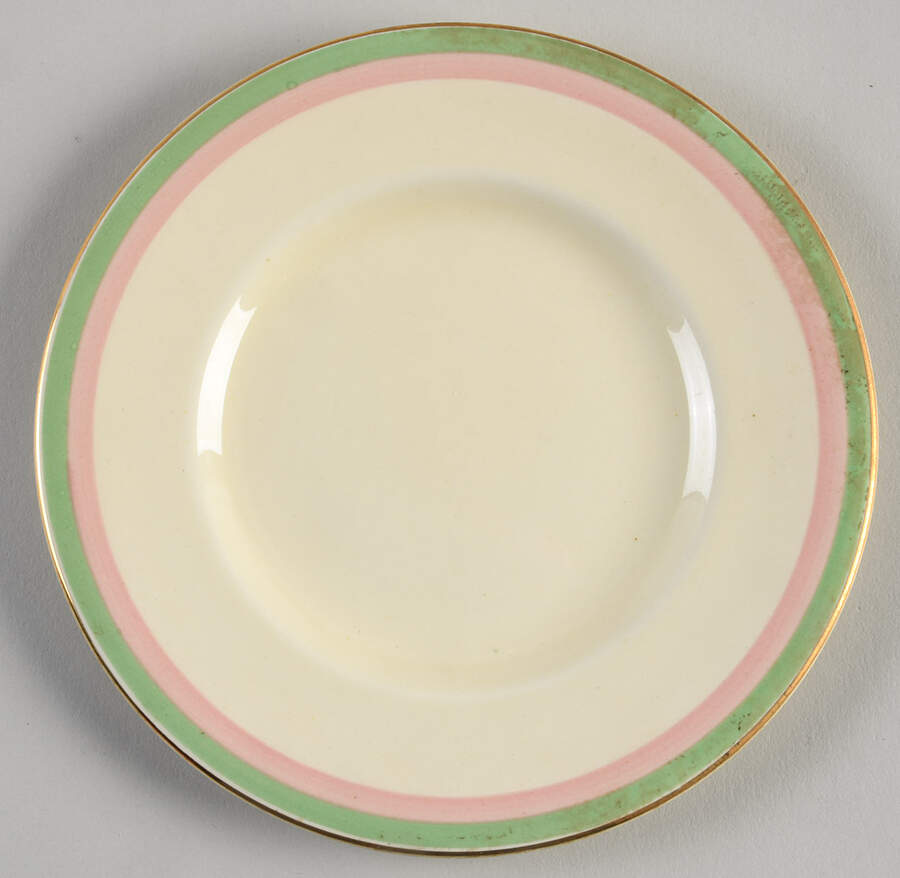 Tiger Lily Cream Bread & Butter Plate by Royal Winton-1