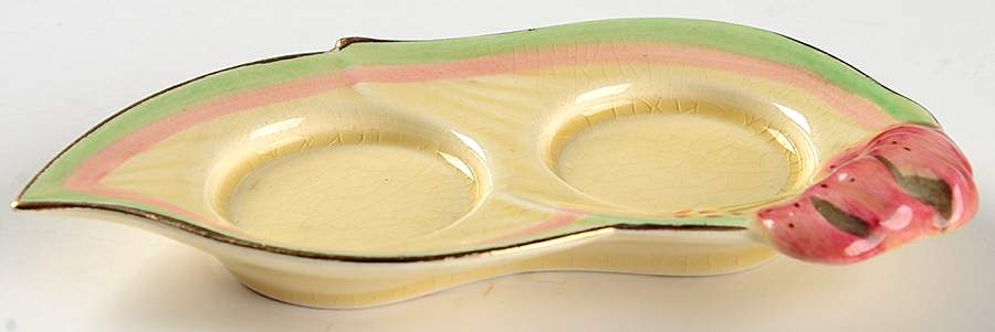 Tiger Lily Cream Tray for Salt and Pepper Set by Royal Winton-1