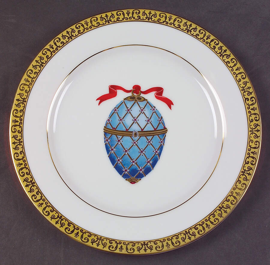 Gold Buffet Egg Salad Plate by Royal Gallery-1