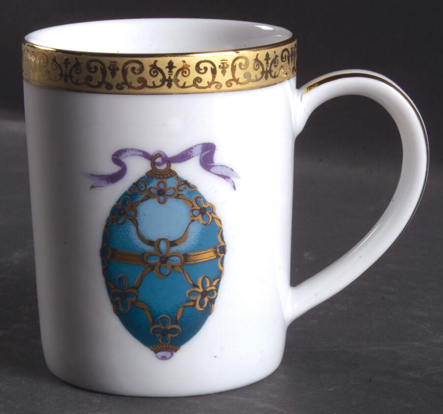Gold Buffet Egg Mug by Royal Gallery-1