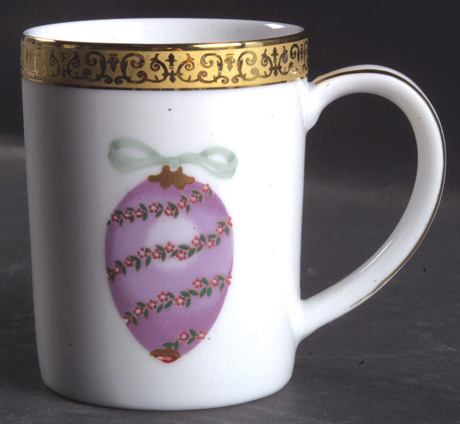 Gold Buffet Egg Mug by Royal Gallery-1
