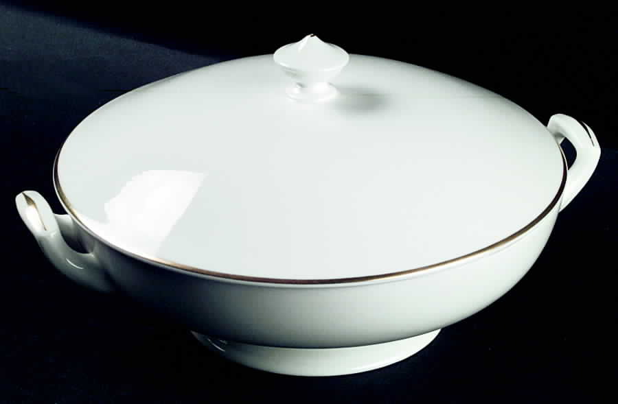 Strathmore (Garrick Shape) Round Covered Vegetable by Royal Worcester-1
