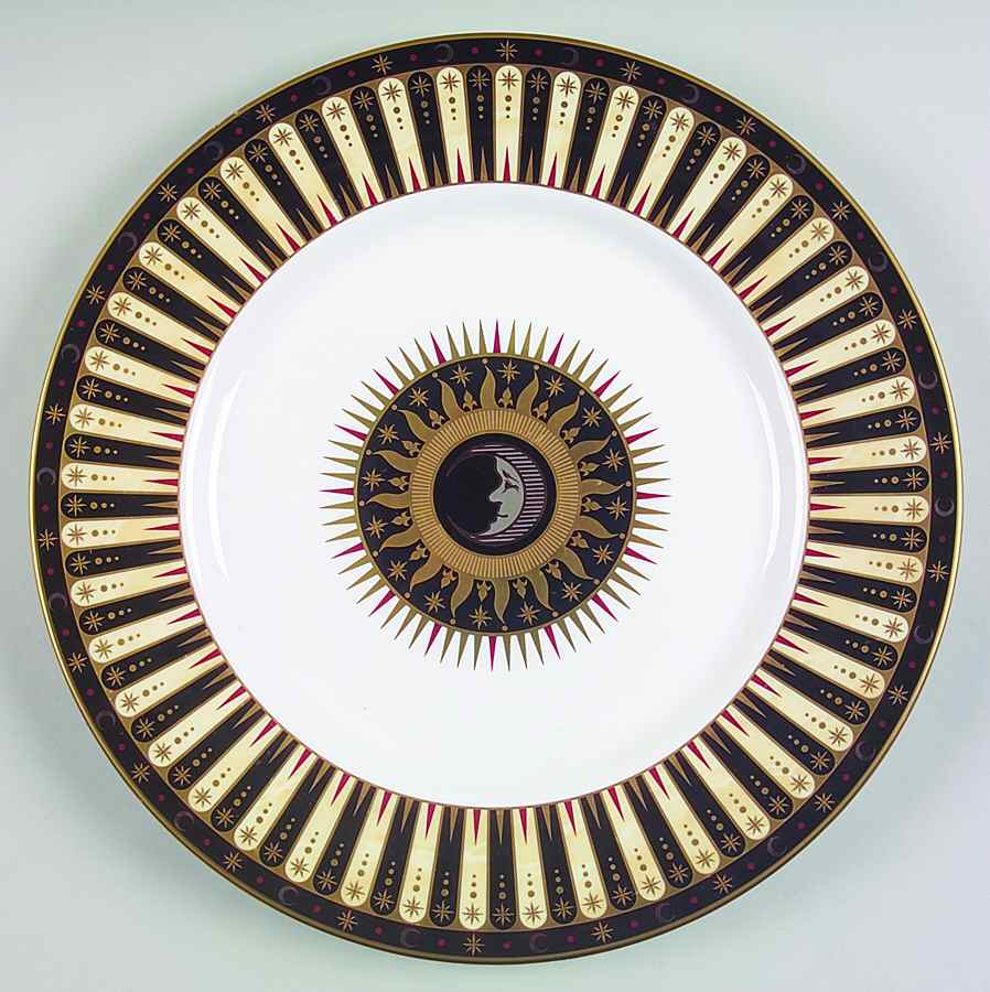 Celebration 2001 12" Chop Plate (Round Platter) by Royal Worcester-1