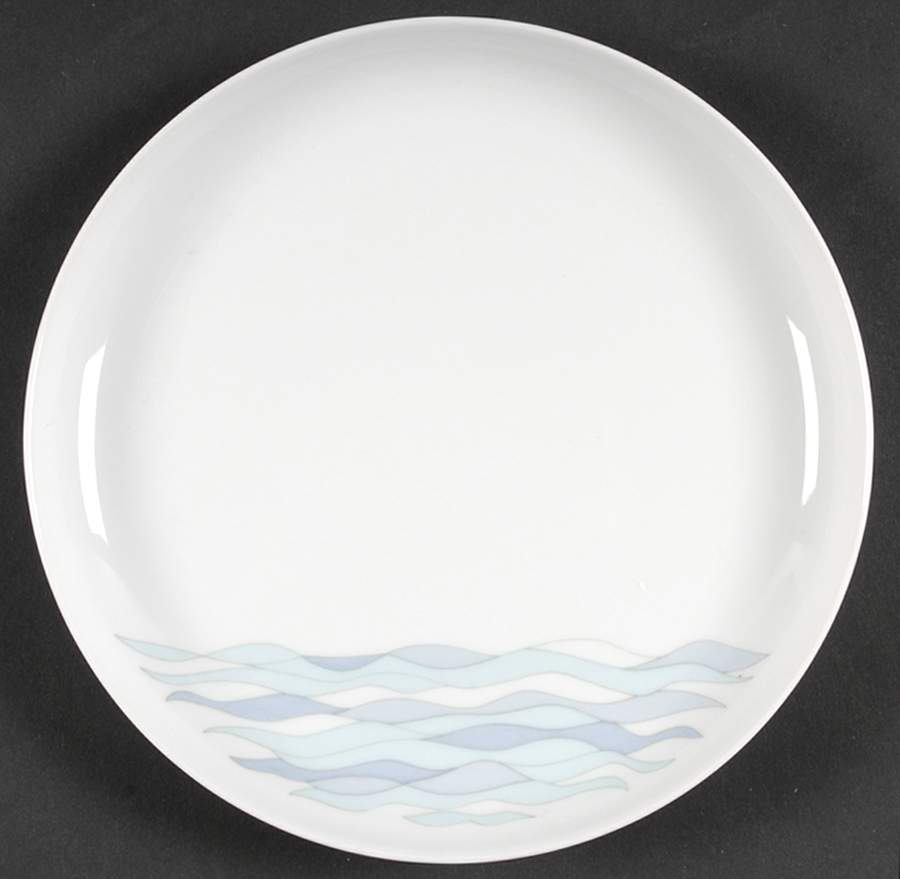 Aquarius Century (Coupe) Salad Plate by Rosenthal - Continental-1