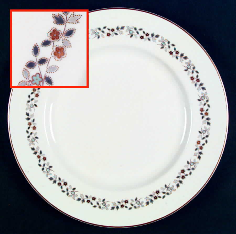 RD123 Dinner Plate by Royal Doulton-1