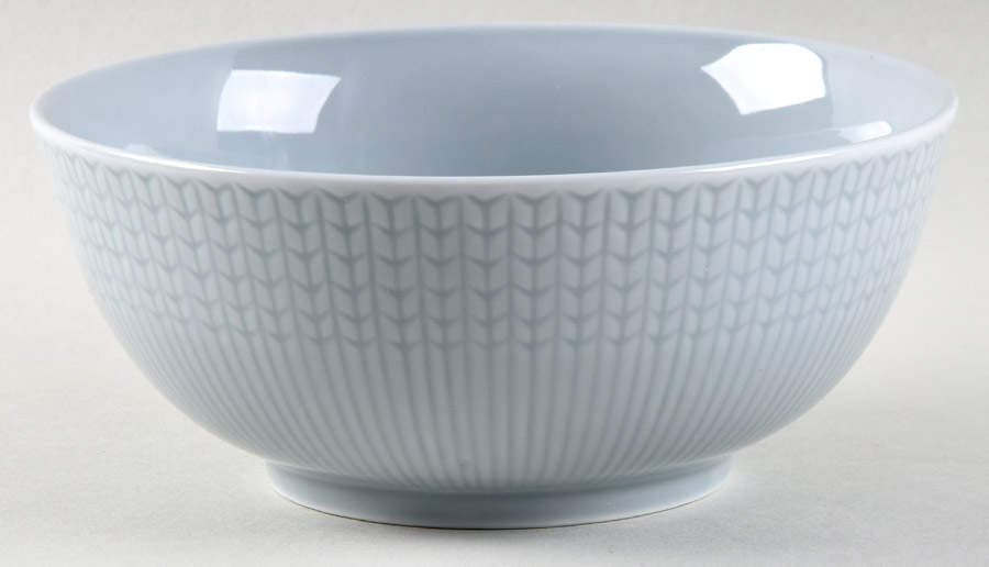 Swedish Grace Ice (Gray) 6" Round Serving Bowl by Rorstrand-1