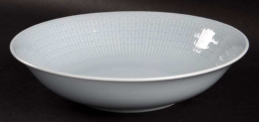 Swedish Grace Ice (Gray) Soup/Cereal Bowl by Rorstrand-1