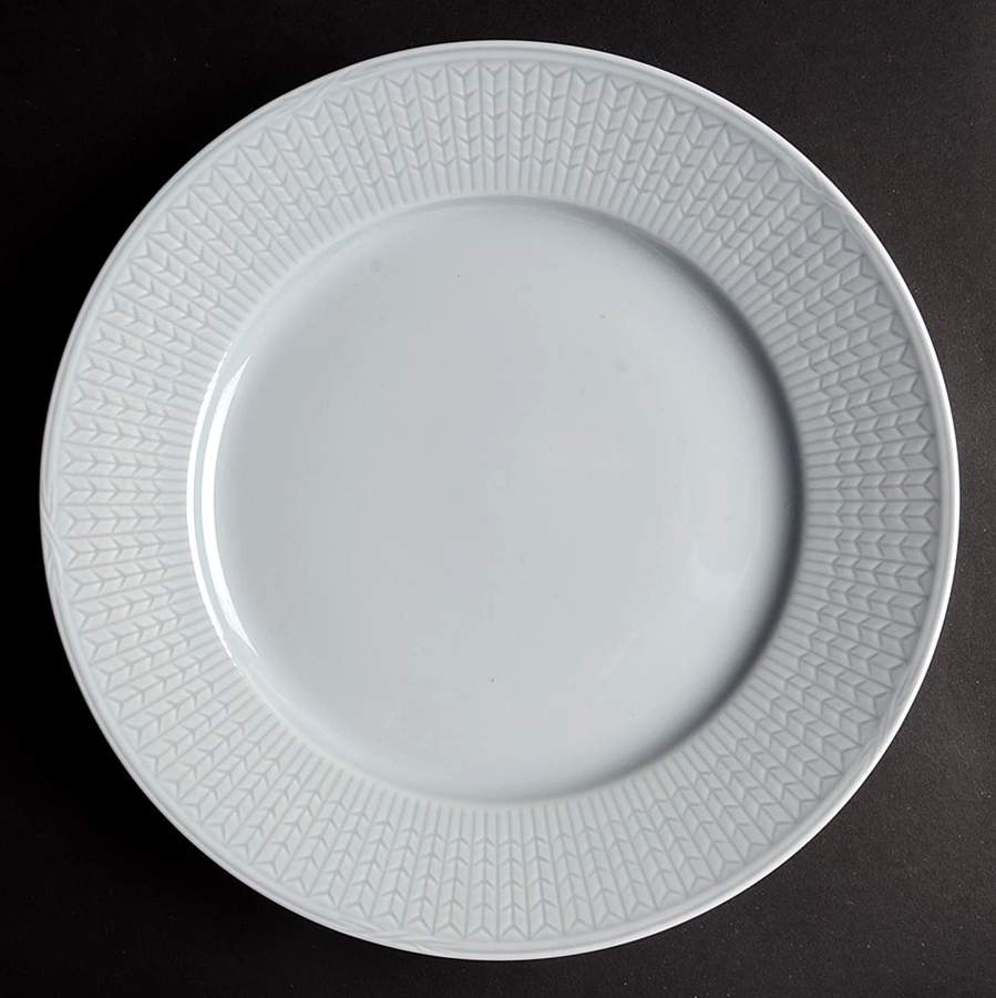 Swedish Grace Ice (Gray) Dinner Plate by Rorstrand-1