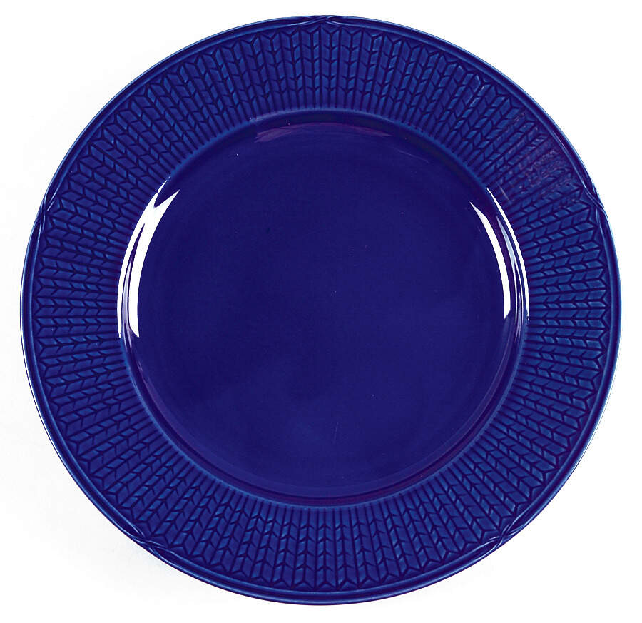 Swedish Grace Ocean Sea (Blue) Dinner Plate by Rorstrand-1