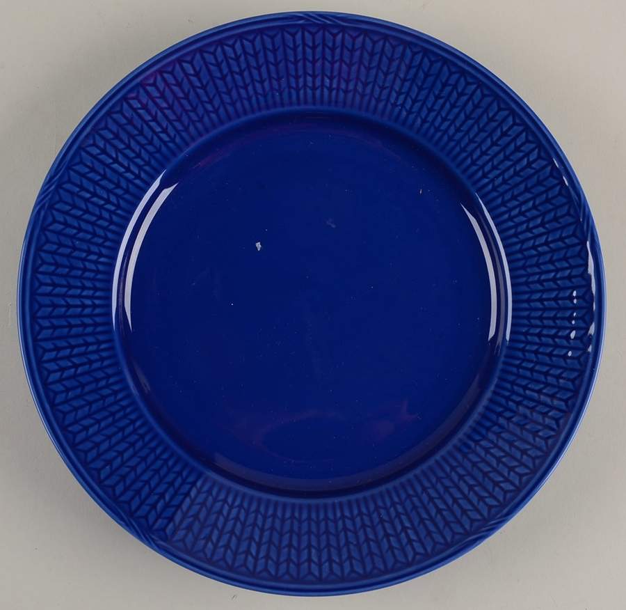 Swedish Grace Ocean Sea (Blue) Salad Plate by Rorstrand-1
