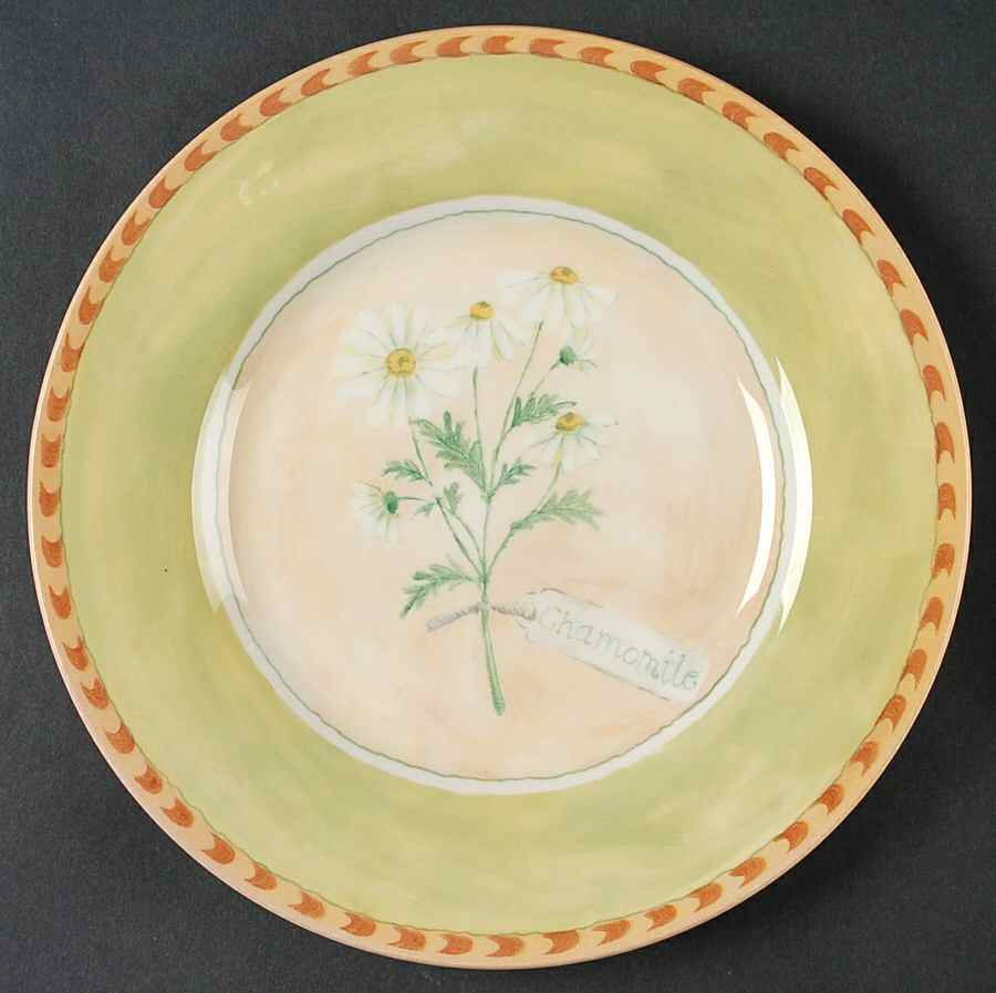 Gardener's Journal Salad Plate by Royal Stafford-1