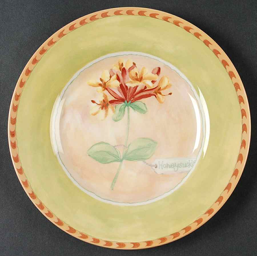 Gardener's Journal Salad Plate by Royal Stafford-1