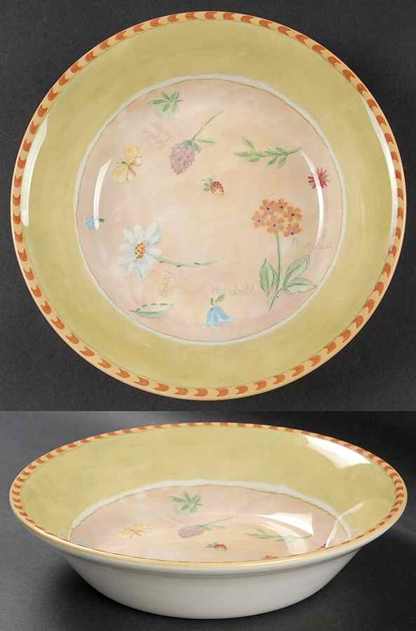 Gardener's Journal 9" Round Vegetable Bowl by Royal Stafford-1
