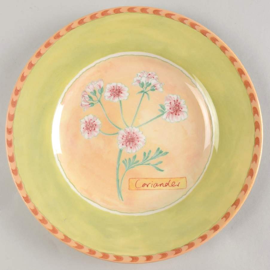 Gardener's Journal Salad Plate by Royal Stafford-1