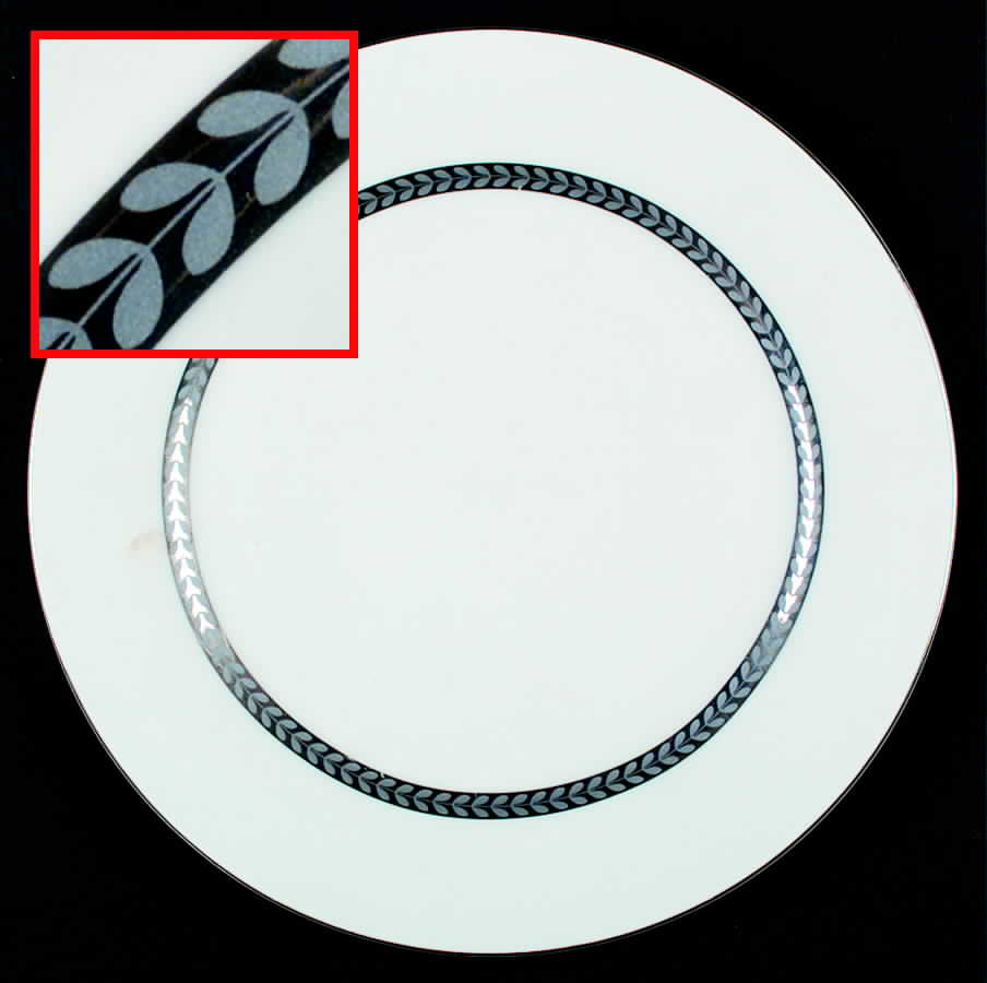 Imperial Platinum Dinner Plate by Retroneu-1