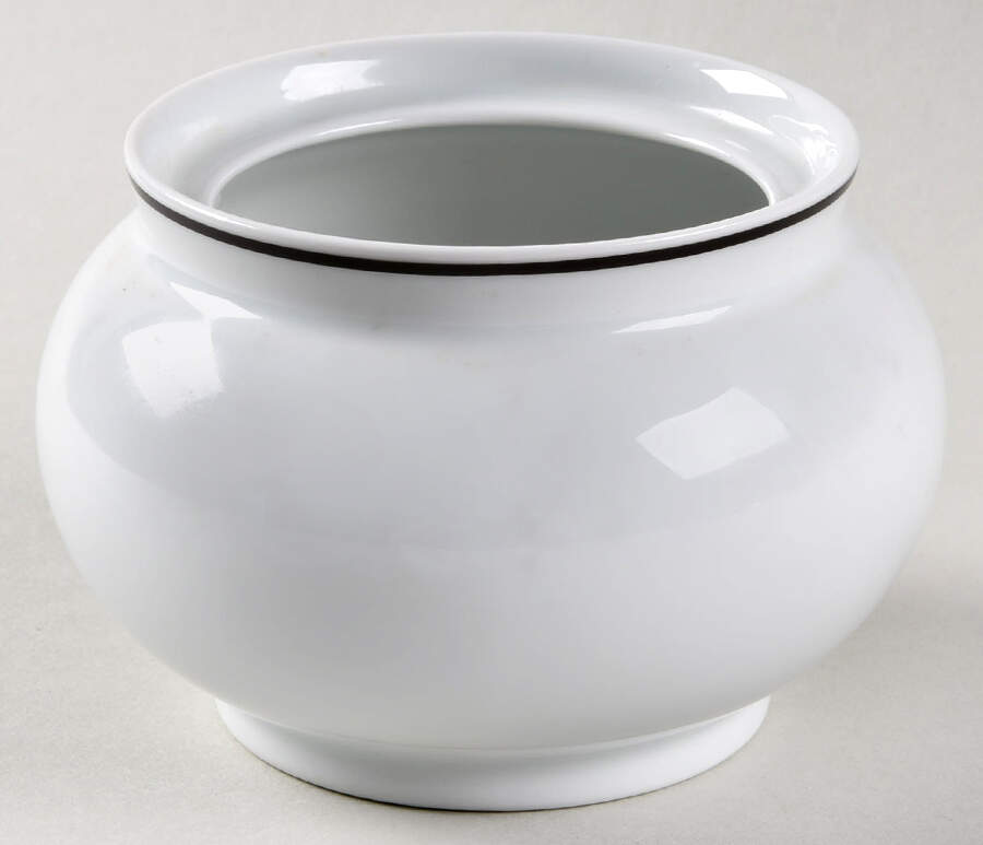R6L1 Black Sugar Bowl No Lid by Royal Limoges-1