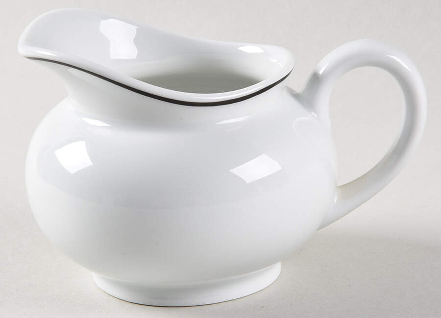 R6L1 Black Creamer by Royal Limoges-1